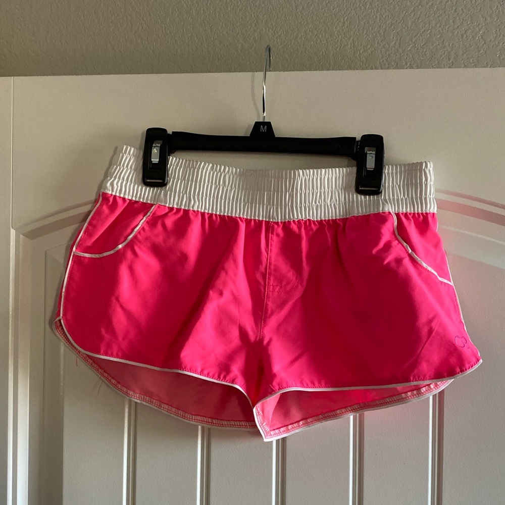 Hot pink shorts